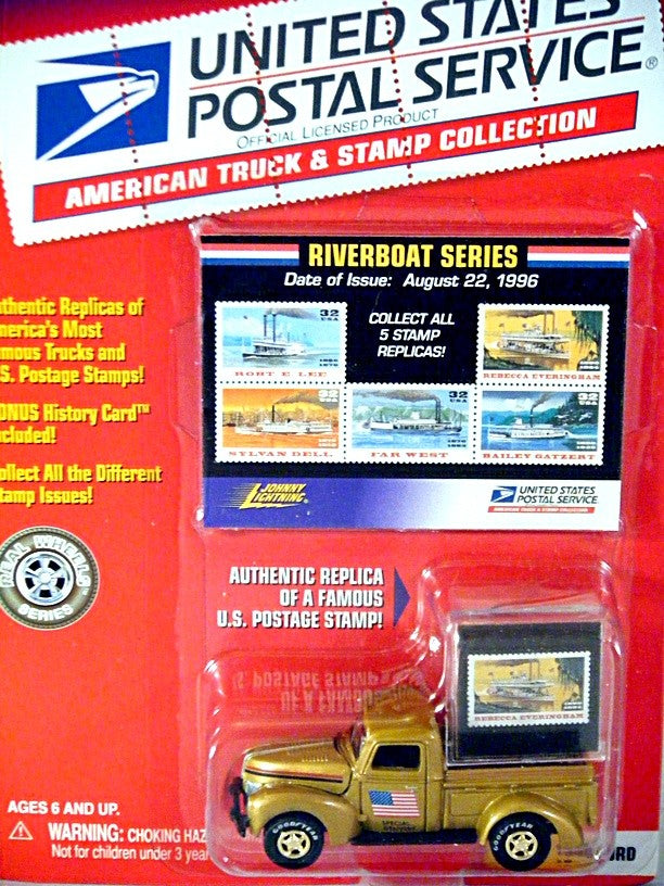 Johnny Lightning - American Truck & Stamp Series - 1940 Ford Pickup Truck