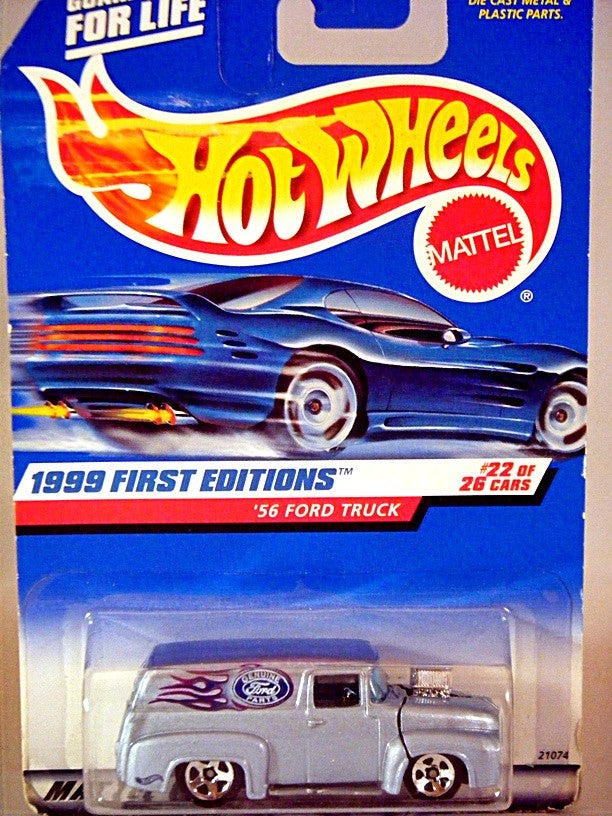 Hot Wheels 1999 First Editions Series - 1956 Ford Genuine Parts Panel Truck