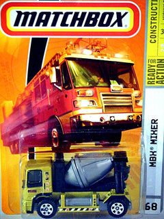 Matchbox Cement Mixer Truck