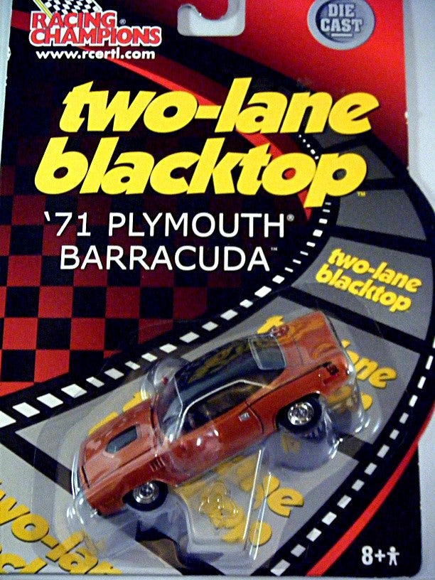 Racing Champions - Two Lane Blacktop Series - 1971 Plymouth Barracuda