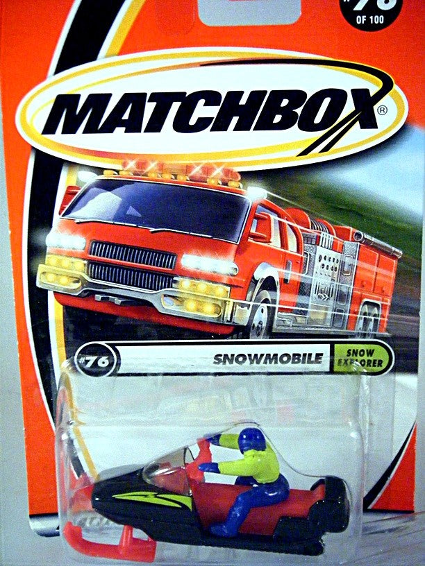 Matchbox - TurboSki Snowmobile