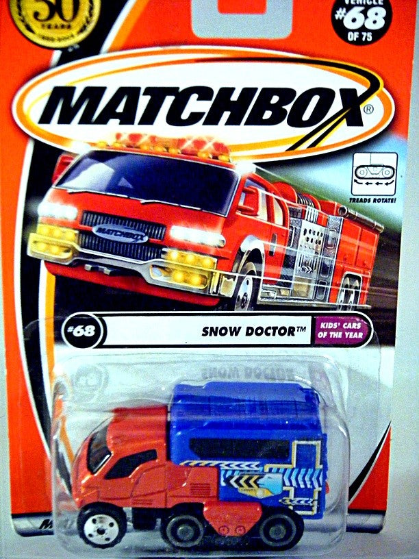 Matchbox - Snow Doctor - Extreme Winter Emergecy EMT Vehicle