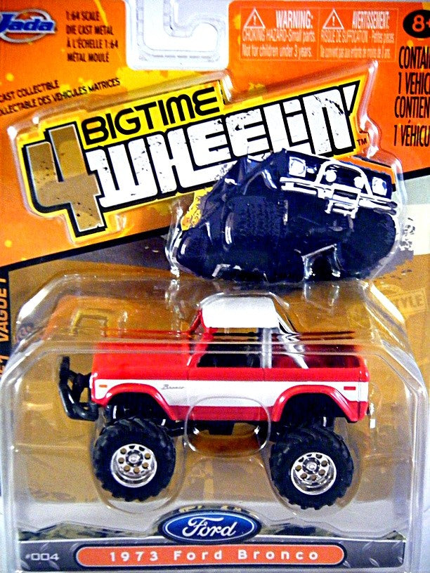 Jada Big Time 4 Wheelin' - 1973 Ford Bronco 4x4 Truck