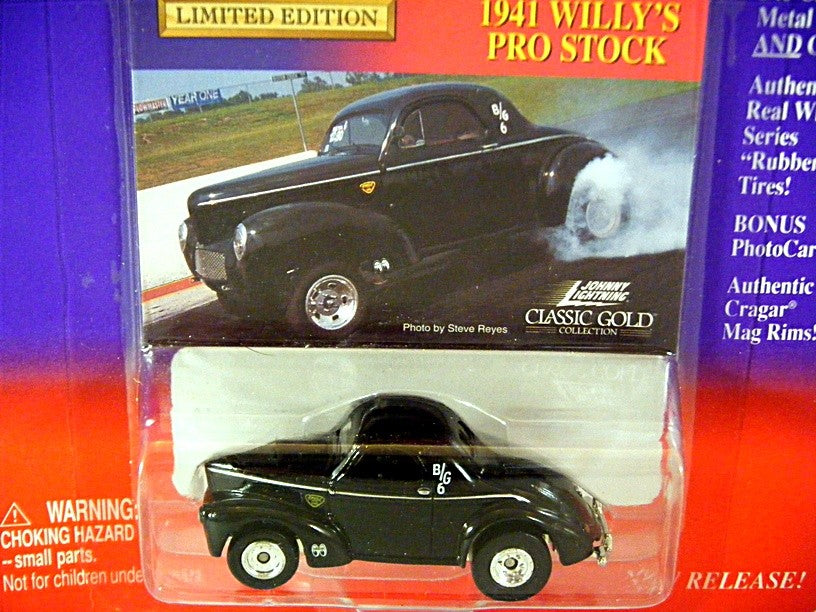 Johnny Lightning - 1941 Willys NHRA Gasser