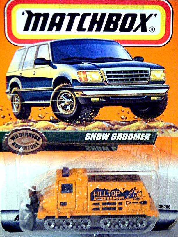 Matchbox Snow Groomer Rescue Vehicle  (USA Version)