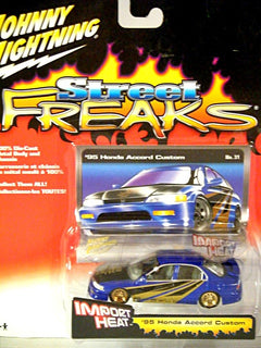 Johnny Lightning Street Freaks Import Heat - 95 Honda Acord Tuner