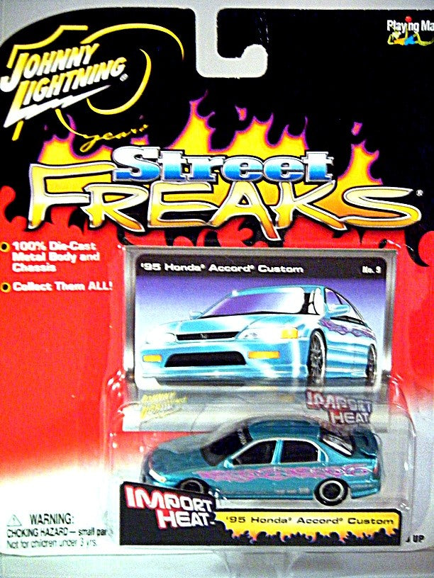 Johnny Lightning Street Freaks Import Heat - 95 Honda Accord Tuner