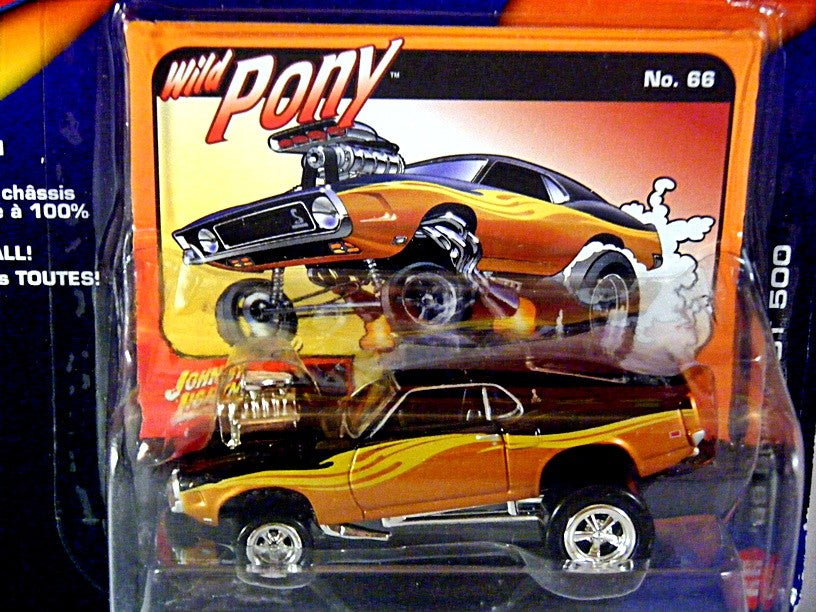 Johnny Lightning Street Freaks - Zingers - 1969 Ford Mustang Shelby GT-500