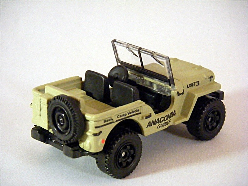 Matchbox - Jeep Willys Anaconda Guides Base Camp Vehicle 