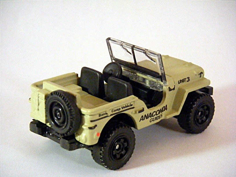 Matchbox - Jeep Willys Anaconda Guides Base Camp Vehicle 