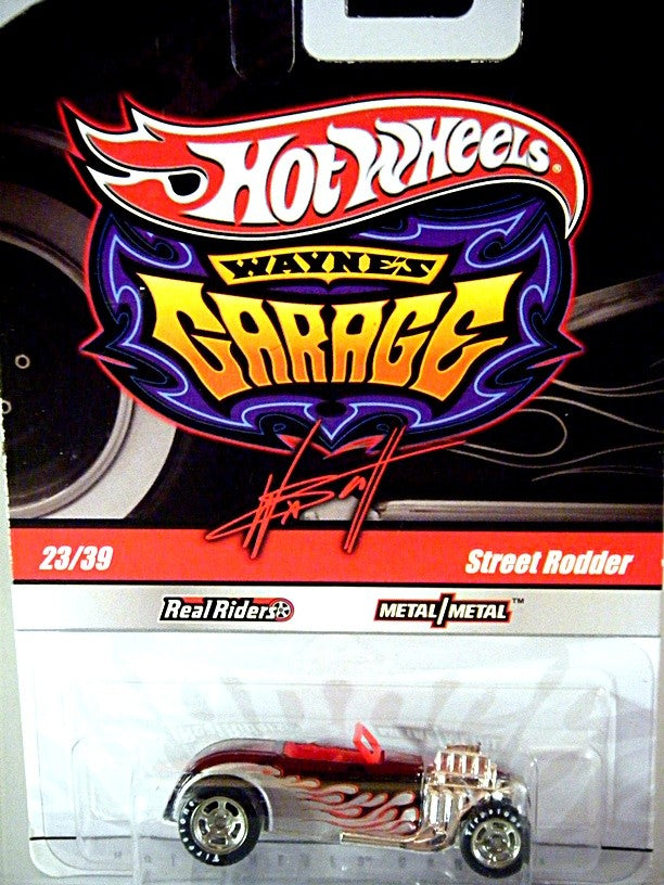 Hot Wheels Wayne's Garage - Street Rodder - Ford Deuce Roadster