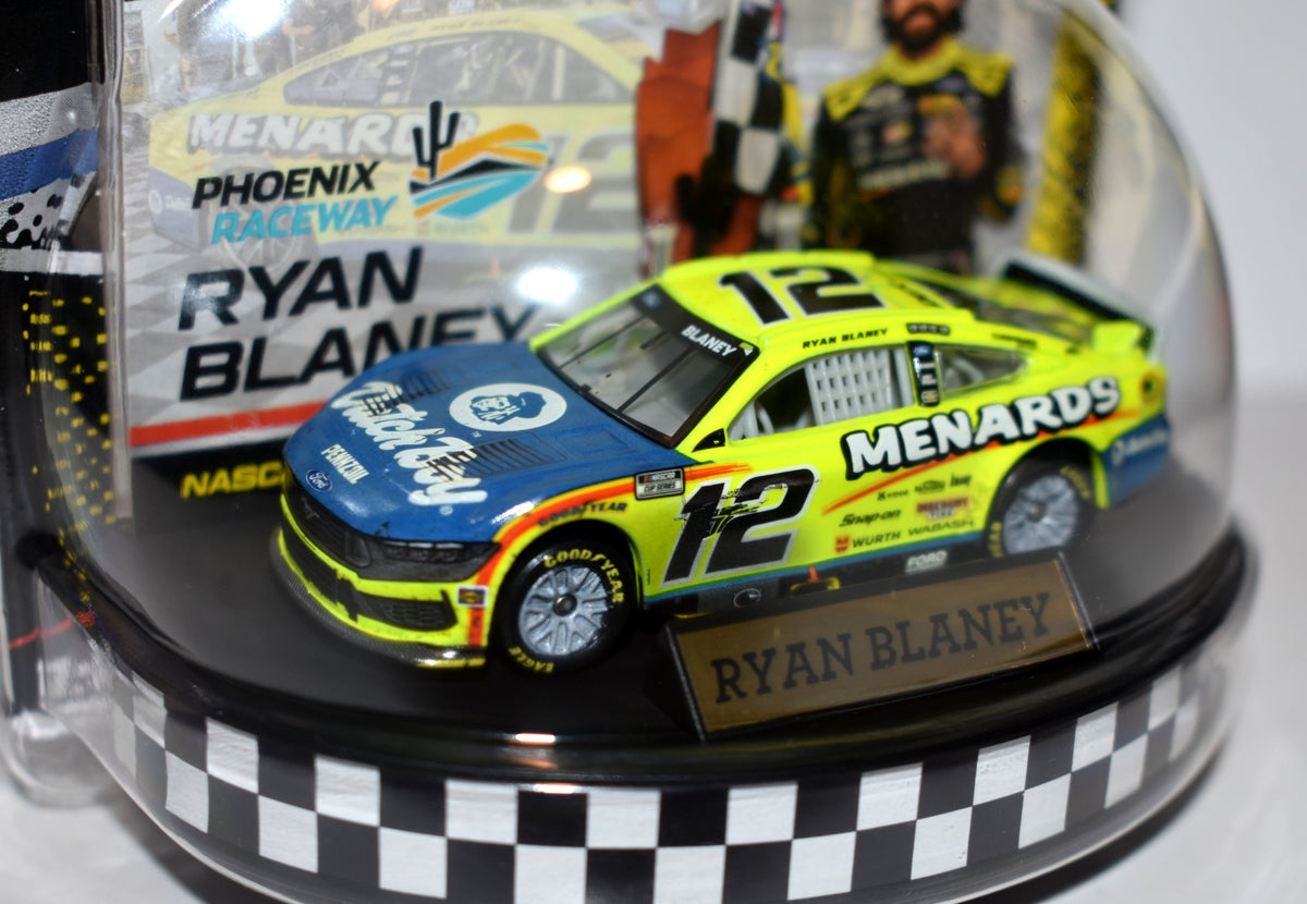 Winners Circle - Phoenix Winning Car - Ryan Blaney Menards Ford Mustang