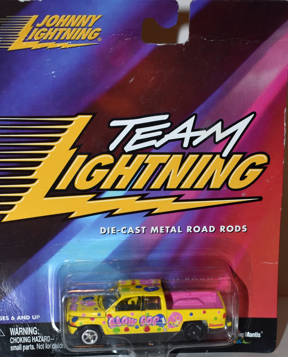 Johnny Lightning Team Lightning Blow Pop Dodge RAM Crew Cab Pickup Truck