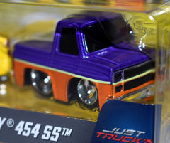MGA Entertainment -  Chevy Truck Set -  1987 Chevy C10 Pickup Truck & 1990 Chevy 454 SS Pickup Truck-3