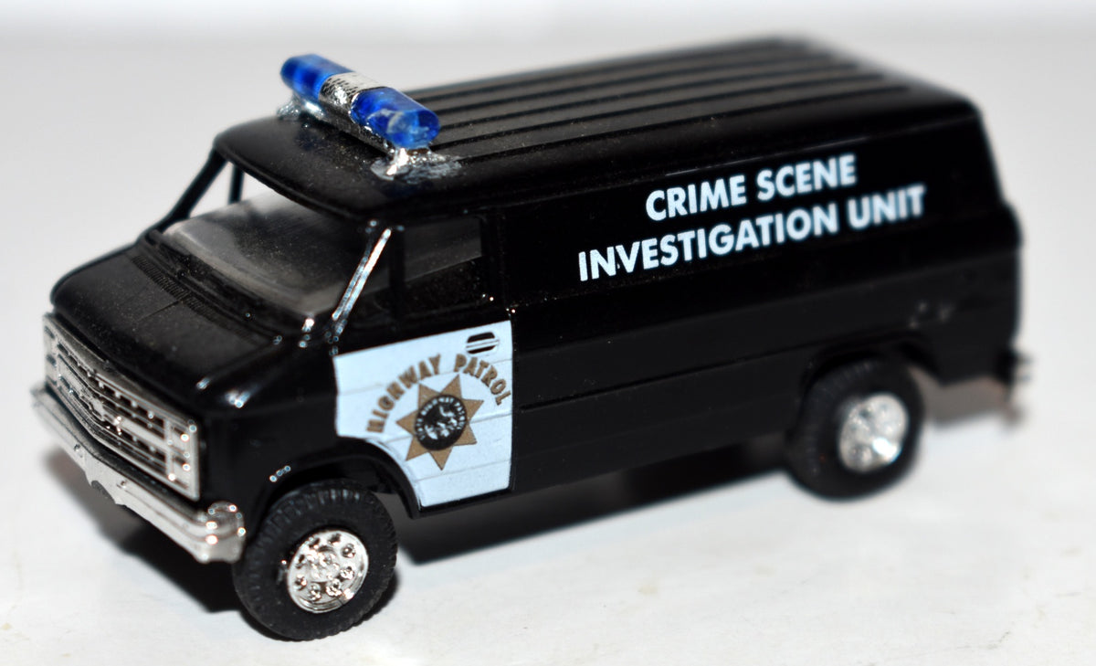 Mini Metals - Chevrolet Highway Patrol Crime Scene Van
