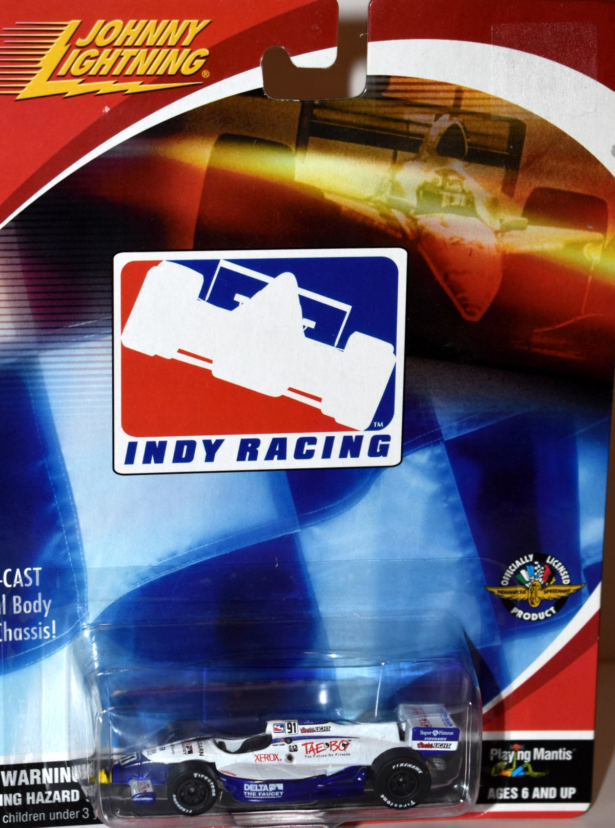 Johnny Lightning Indy Racing League -  Coors Light Delta Faucet's Indy Race Car
