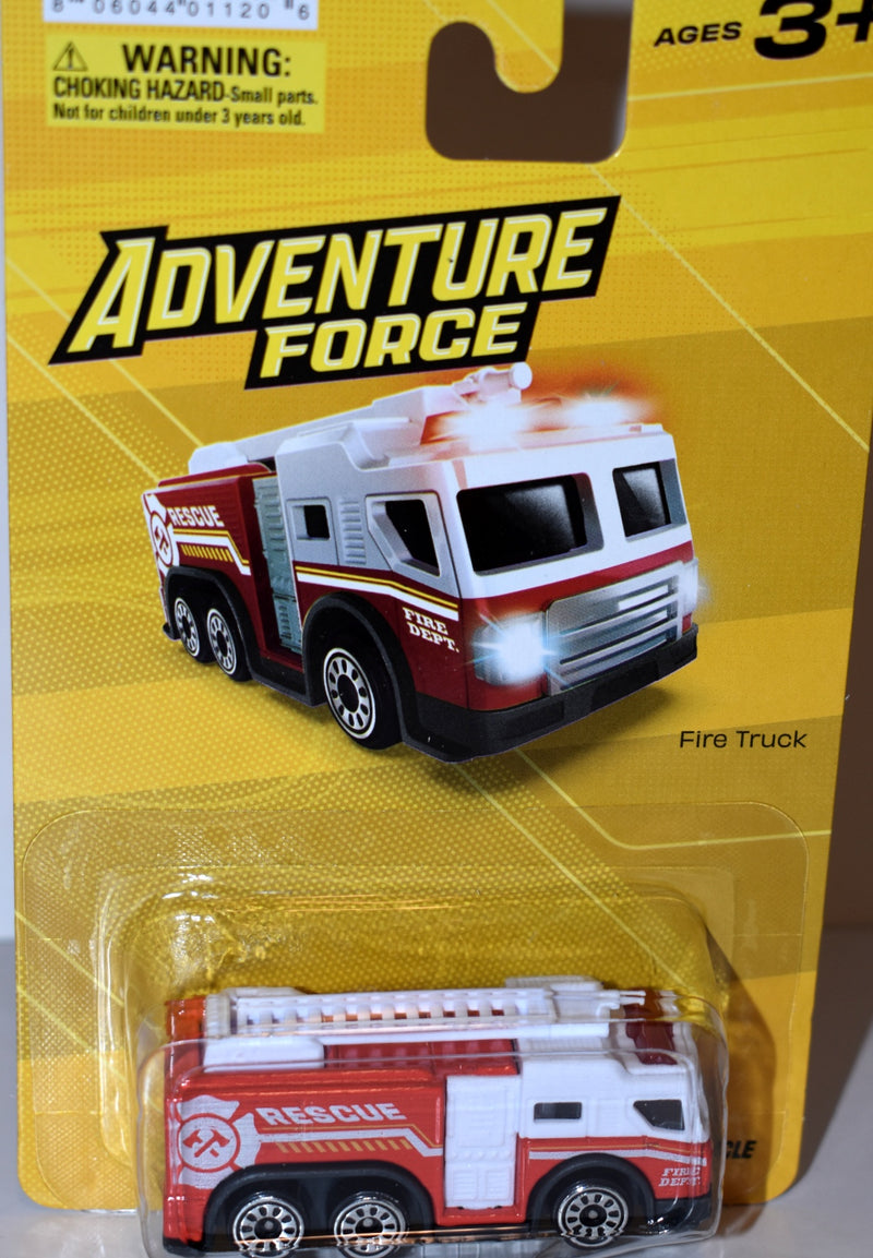 Maisto Adventure Force - Fire Rescue Ladder Truck-1
