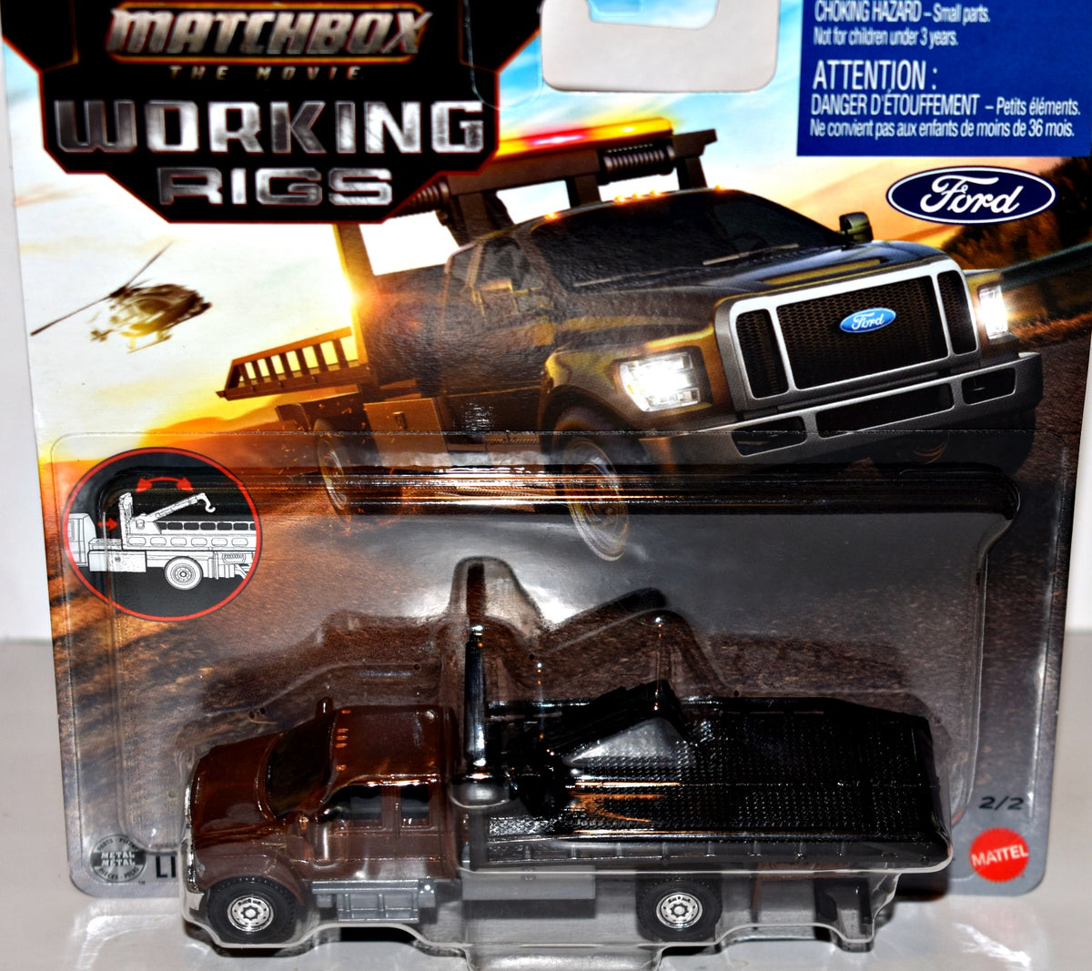Matchbox The Movie - Working Rigs Ford F-650 Rollback