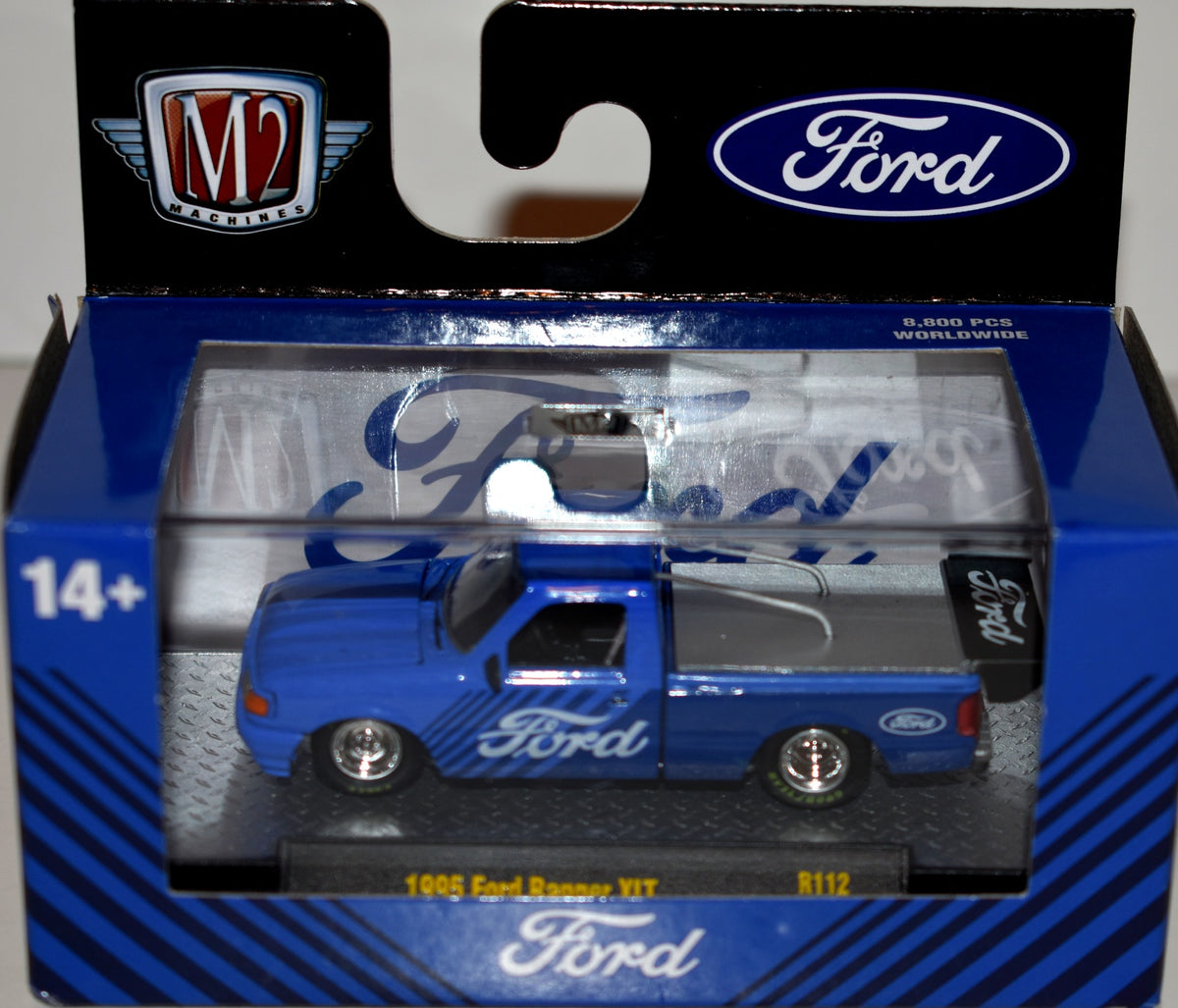M2 Machines Autothentics -  1995 Ford Ranger XLT Drag Truck