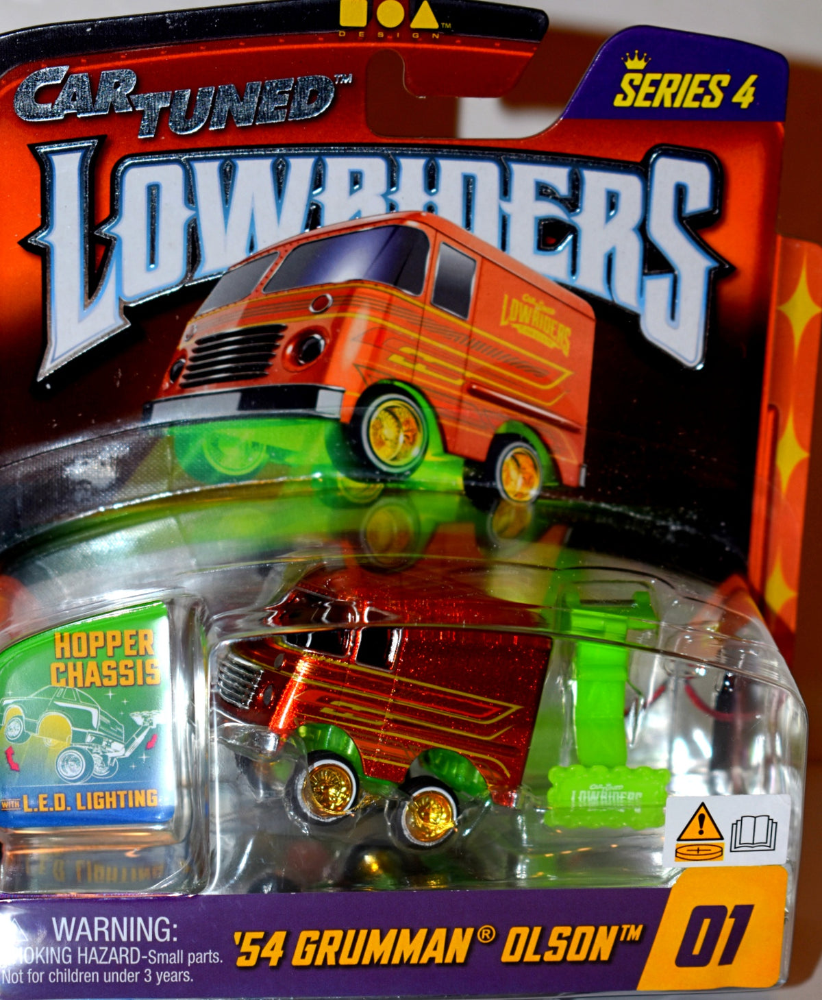 MGA Entertainment - CarTuned Lowriders - 1954 Grumman Olson StepVan