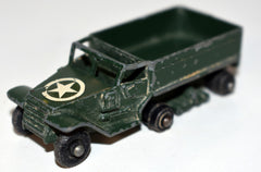 Matchbox Regular Wheels (49A-5) M3 Personnel Carrier Military Half Track-1