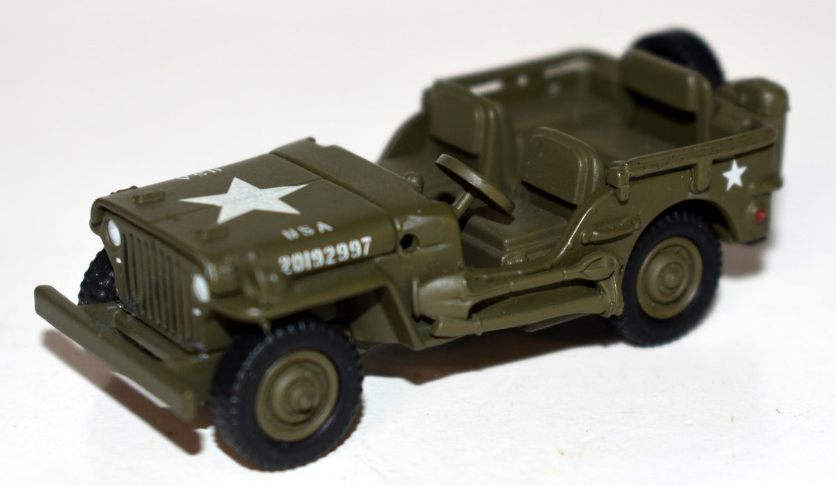 Johnny Lightning - WWII Military Jeep