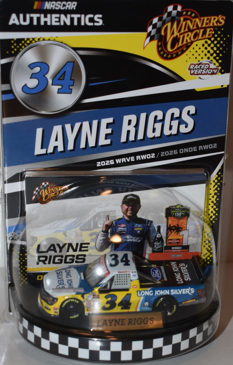 Winners Circle - NASCAR Authentics:  Lane Riggs Long John Silvers Ford F-150 Race Truck-1