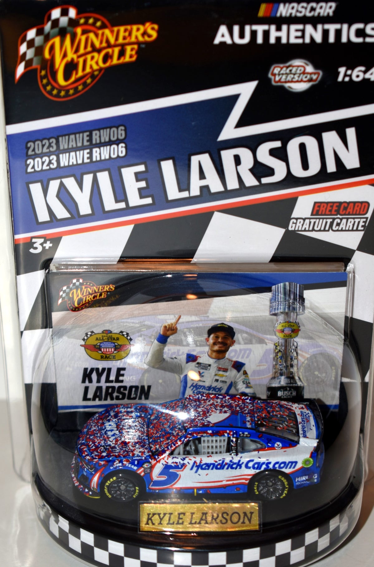 Winners Circle NASCAR Authentics - Kyle Larson All Star Race Winning Hendrick Cars Chevy Camaro