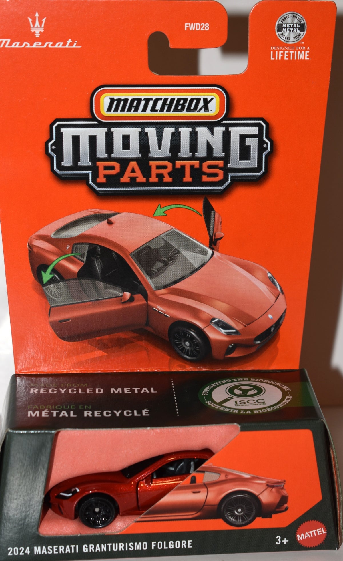 Matchbox Moving Parts -  2024 Maserati Granturismo Folgore