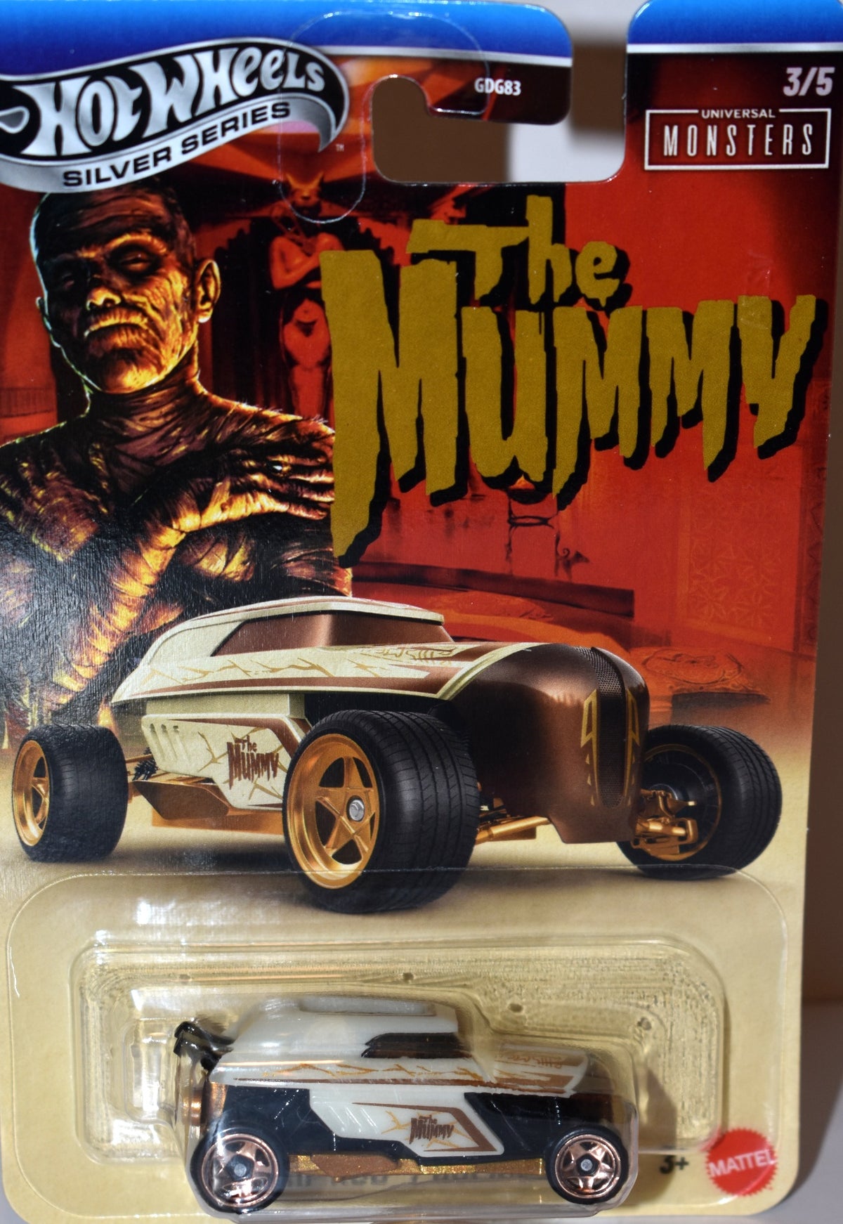 Hot Wheels Silver Series - 2026 Universal Monster Series - Rip Rod - The Mummy