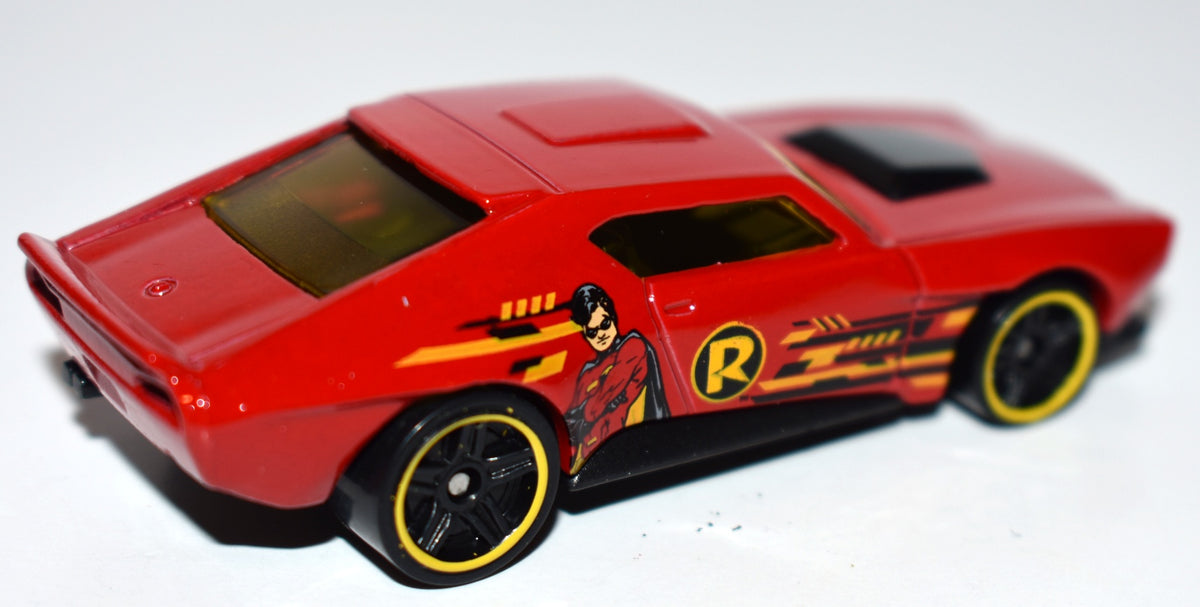 Hot Wheels - Batman & Robin - Robin's Muscle Bound Car-2