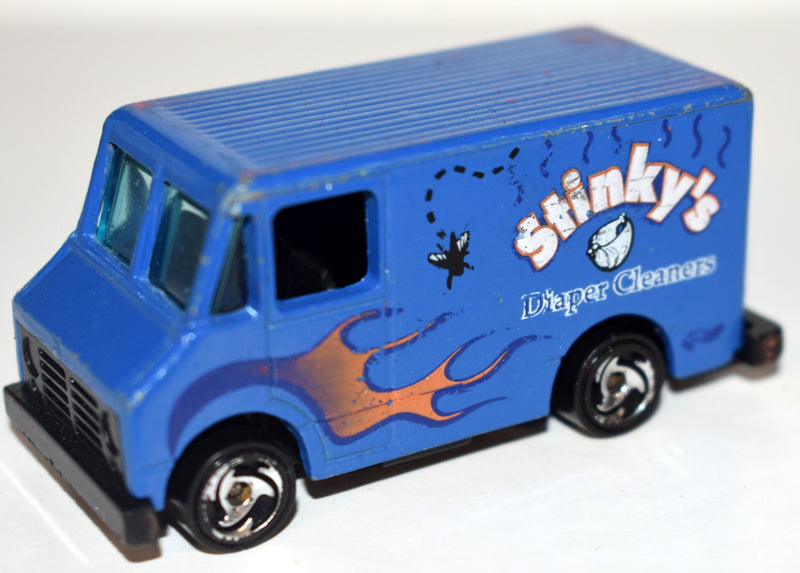 Hot Wheels  Stinky's Diaper Cleaners Box Van-1