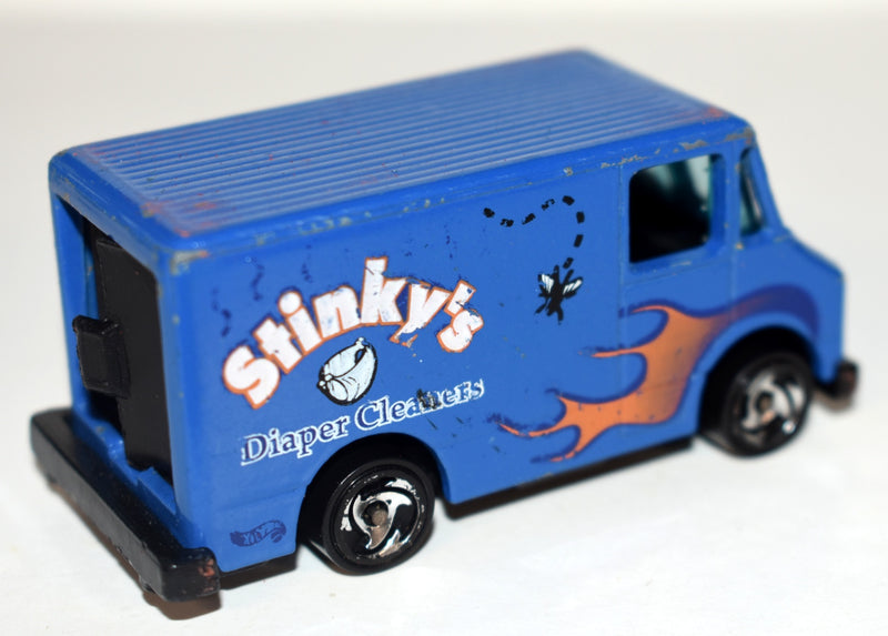 Hot Wheels  Stinky's Diaper Cleaners Box Van-2